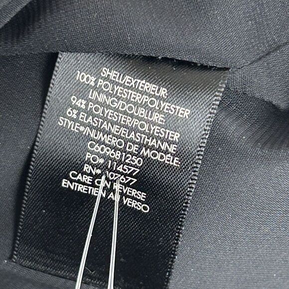 Alice + Olivia Purple Black Floral Guipure Lace Sleeveless Preslee Dress Size 0 - Picture 8 of 8